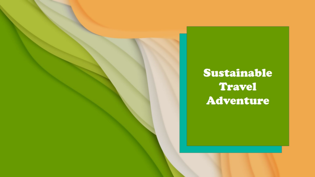 Travel Sustainable